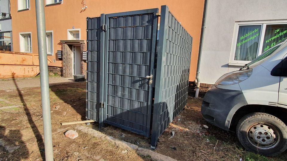 Doppelstabmatten Doppelstabmatte Müllbox Montage ganz Deutschland in Waren (Müritz)