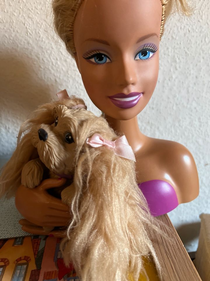 Barbie Frisur Kopf in Augustusburg