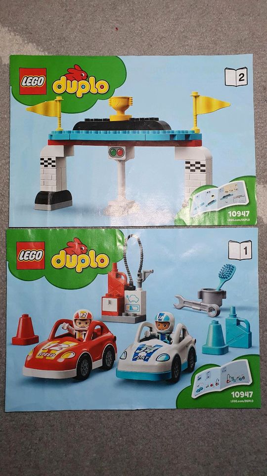 DUPLO 10947 Rennwagen PUSH & GO Set 2 Lego in Ruppichteroth