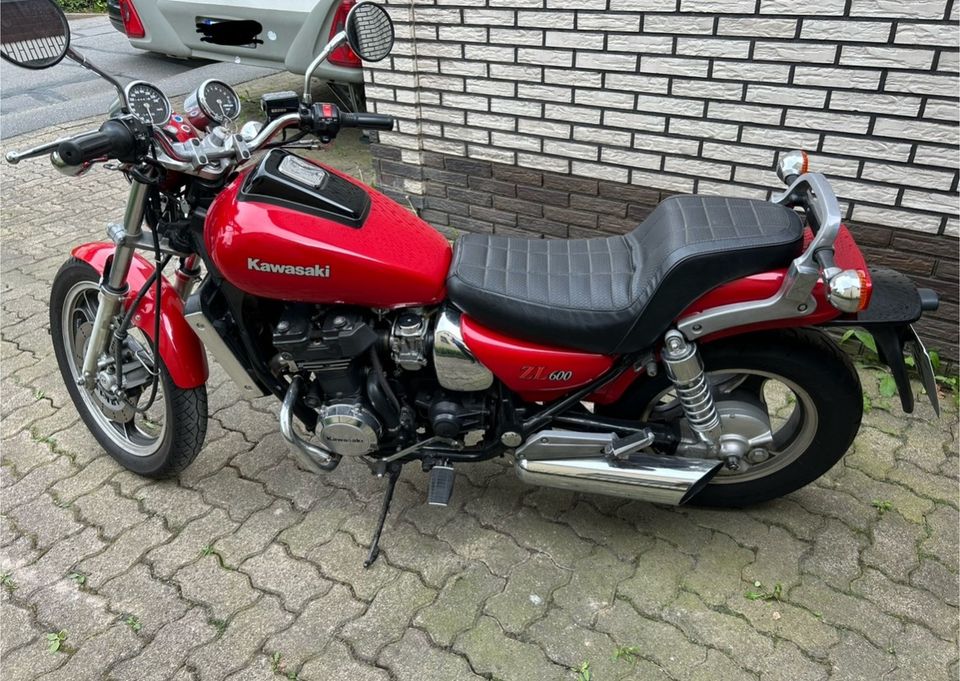 Kawasaki zl600 in Herzberg am Harz