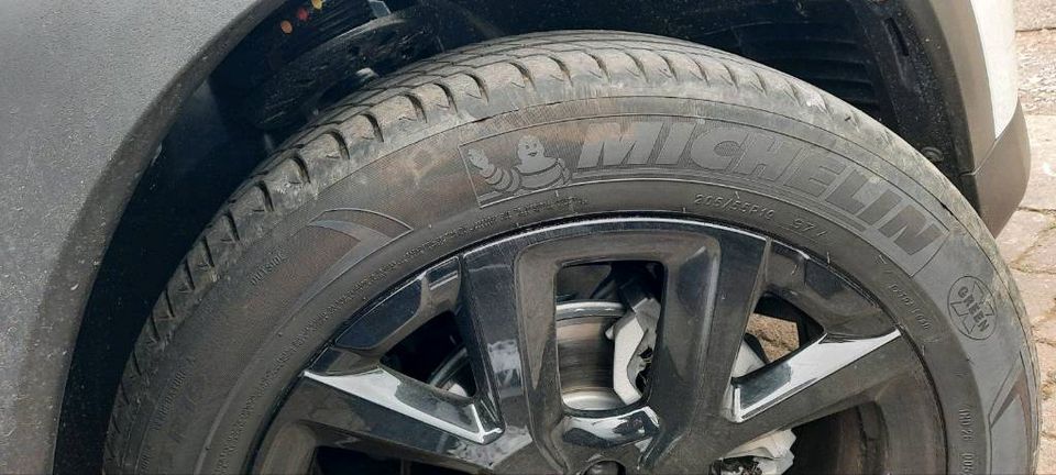 4 fast neue Michelin Sommerreifen 205/55 R19 97 V in Offenbach-Hundheim