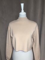 Eleganter Beiger Pullover mit hohem Kragen Niedersachsen - Emden Vorschau