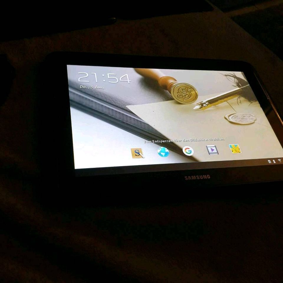 Samsung Galaxy Note Tablet mit Stift und Case in Mönchengladbach