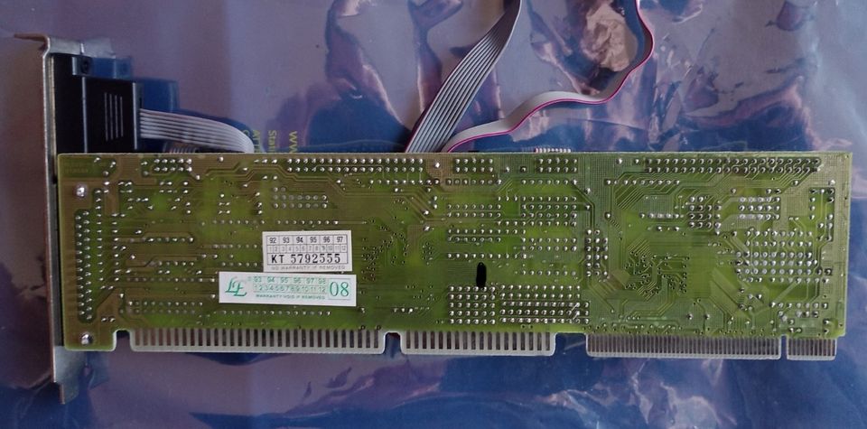 VLB Multi-I/O IDE Floppy Controller, Promise PDC20230C, Kentech in Lohmar