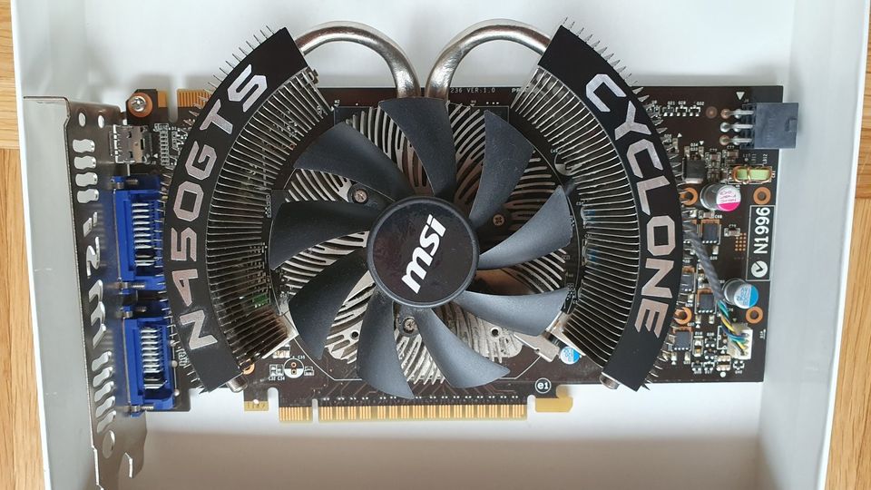 MSI N450GTS Cyclone 1GD5/OC Grafikkarte in Fürth