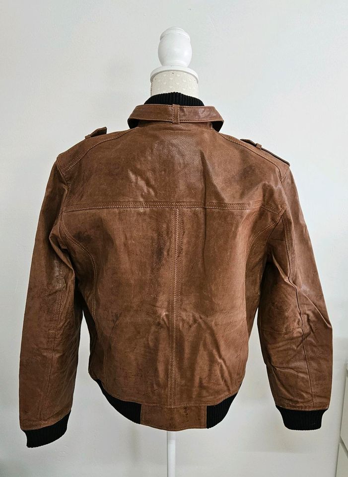 Herren Lederjacke ( echtes Leder) in Beindersheim