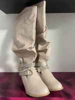 Damen Stiefel Beige Gr. 40 Rheinland-Pfalz - Fell Vorschau