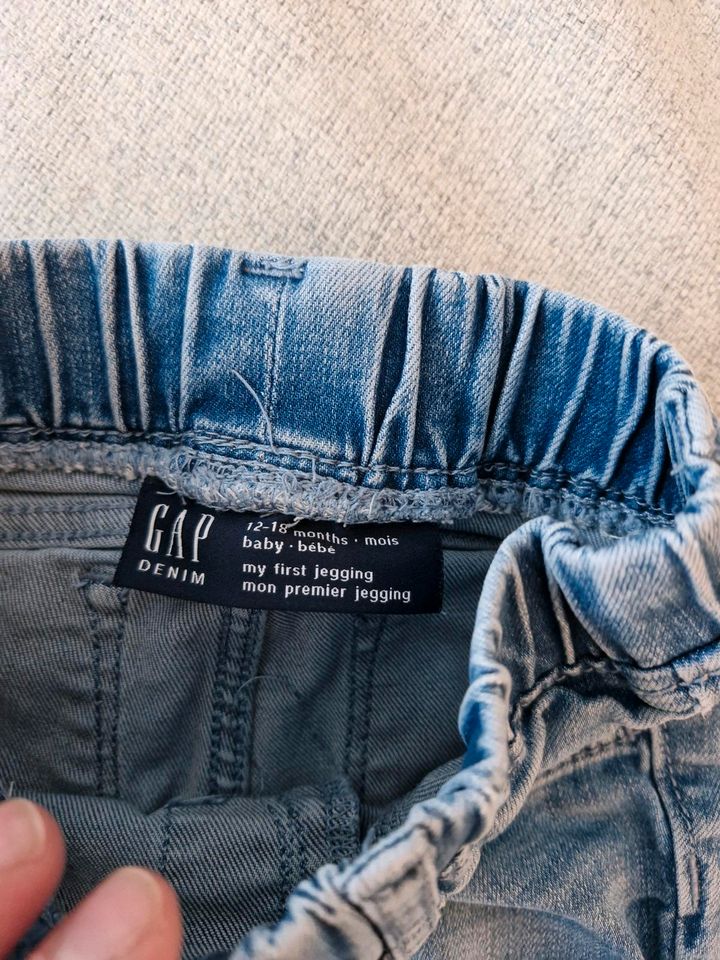 GAP Jeans Jeggins Gr. 74 blau Herzen 12-18 Monate in München