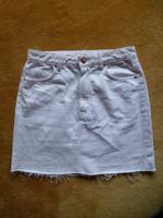 H&M LOGG Jeansrock weiß 34 XS high waist only Rock rose gold Rheinland-Pfalz - Guldental Vorschau