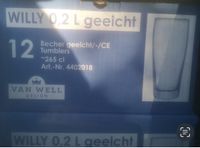 Willy WilliGläser Biergläser Wein Sekt Schnaps Glas leihen mieten Niedersachsen - Oldenburg Vorschau