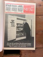 Zeitung Buch IG-Metall 1976 Antiquariat Niedersachsen - Gleichen Vorschau