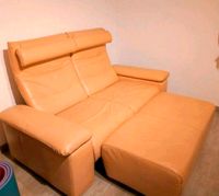 Ledersofa mit Relaxfunktion Relax Hocker gelb Relax Leder Sofa Niedersachsen - Winsen (Aller) Vorschau