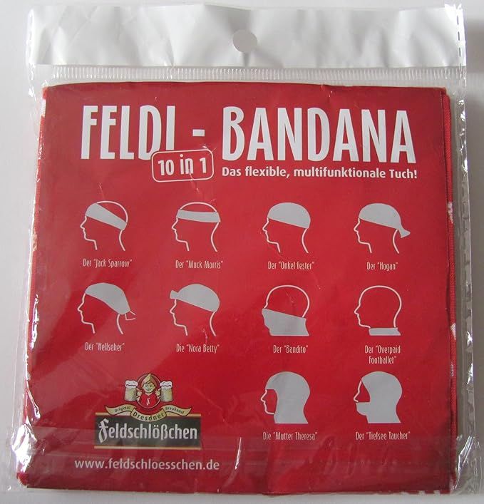 Feldschlößchen Brauerei Dresden - Feldi Bandana in Eilenburg