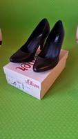 s'Oliver Lederpumps, Größe 40, schwarz Bayern - Hausen Oberfr. Vorschau
