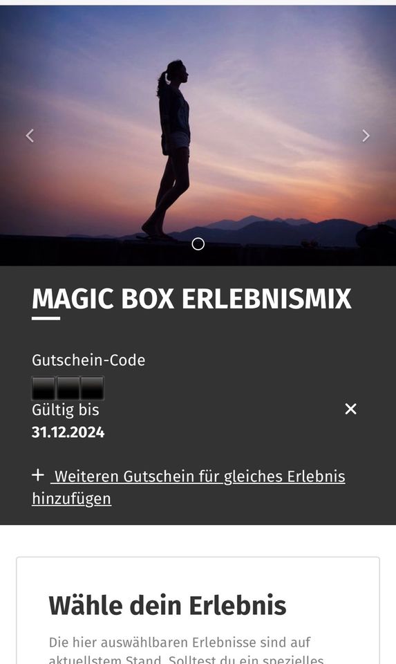 Mydays Magic Box Erlebnisbox Wert 49 Euro in Thüngen