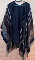 Poncho dunkelblau gestreift Nordrhein-Westfalen - Castrop-Rauxel Vorschau