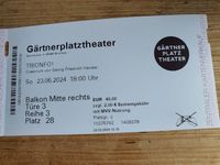 3 Opernkarten Händel Trionfo 23.6. München Gärtnerplatztheater Bayern - Schondorf am Ammersee Vorschau