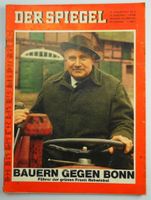 Der Spiegel  13.02.1967 Nr. 8 Bauern gegen Bonn - Führer der grün Baden-Württemberg - Konstanz Vorschau