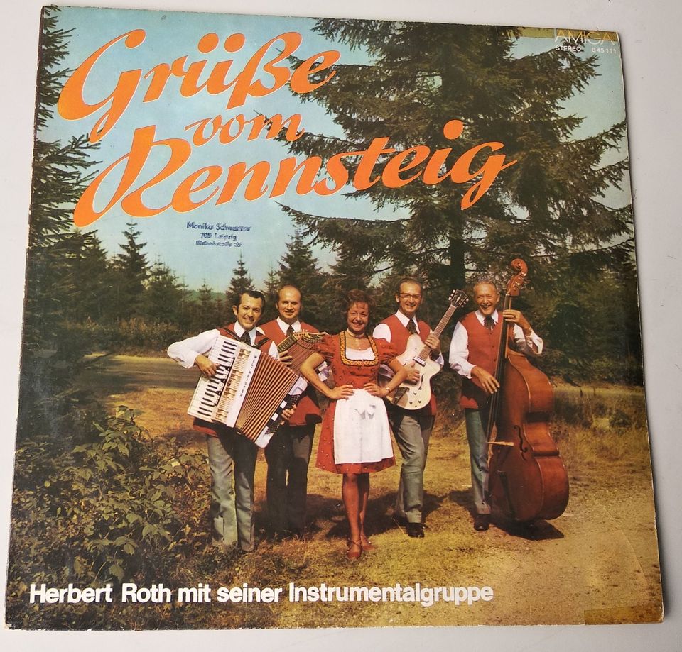 DDR-Volksmusik-Nostalgie  -  Herbert Roth – Grüße vom Rennsteig in Berlin