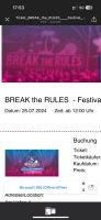 VIP Break The Rules Festival Ticket mit Camping VIP Thüringen - Worbis Vorschau