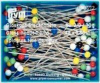 Prym Glaskopfnadeln ST 0,80 x 48 mm bunt, ab 9€/Pck., nähen DIY Sachsen - Wyhratal Vorschau