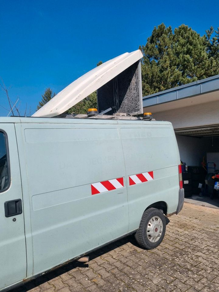 Bf3 Fiat Ducato 2.8 D Pikos Anlage LKW Zulassung in Lauda-Königshofen