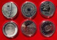 Alle 6 Stück 10 EURO Sammlermünzen 2004 Komplettsatz Silber PP Sachsen-Anhalt - Eisleben Vorschau