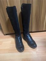 Stiefel von Caprice Gr 38 in schwarz Leder Nürnberg (Mittelfr) - Nordstadt Vorschau