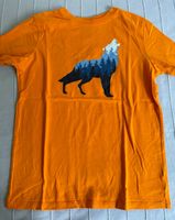 Shirt Landsend mit Wolf Gr. 140/146 orange Dresden - Blasewitz Vorschau