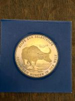 2x Medaillen Deutsche Welthungerhilfe 1985 Wasserbüffel u. Ziege Niedersachsen - Peine Vorschau