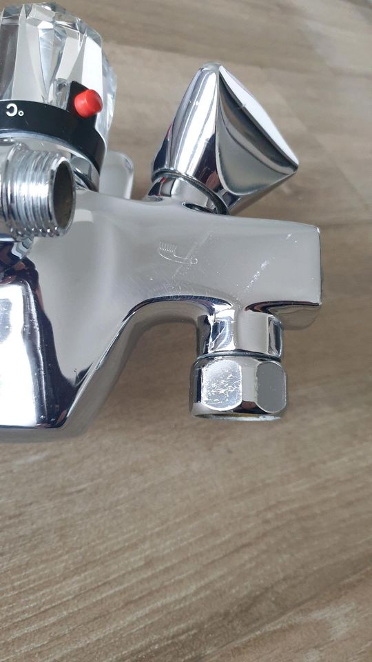 Grohe Thermostat Badewanne Dusche mit Schlauch + neuen Duschkopf in Lingen (Ems)