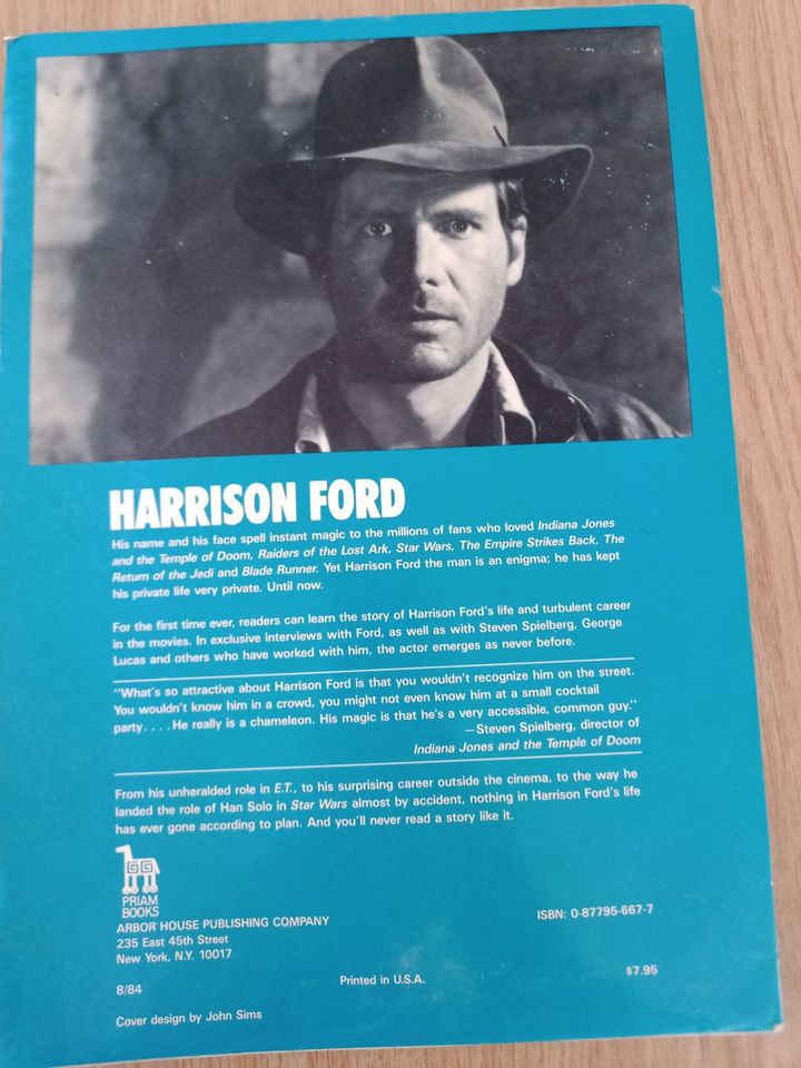 The Harrison Ford Story, Alan McKenzie, Biographie, RARITÄT in Dittelsheim-Heßloch