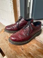 Dr. Martens Vegane Budapester Schnürschuhe 38 rot Bayern - Großostheim Vorschau