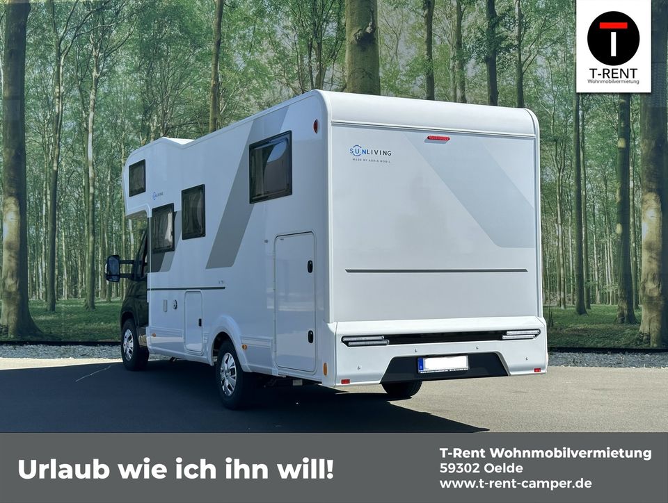 SunLiving Familien Wohnmobil mieten 6.7.-14.7.24 4 Personen in Oelde