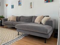 Ecksofa grau Couch modern Sofa Sachsen-Anhalt - Halle Vorschau