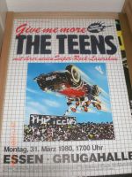 The Teens - Live 1980 Konzertplakat Tourplakat Poster Nordrhein-Westfalen - Hemer Vorschau
