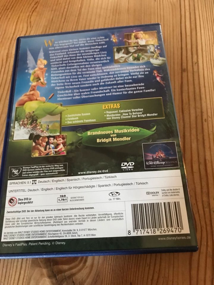 DVD Tinkerbell - Ein Sommer voller Abenteuer Disney in Püttlingen