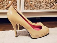 BUFFALO LONDON LACK HIGH HEEL PEEP TOES PLATEAU VANILLE 41 NEU Hamburg-Mitte - Hamburg Hammerbrook Vorschau
