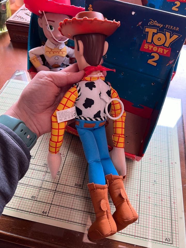 Toy Story 2 Figuren Mattel 1999 Woody Jessie Bullseye mit OVP in Neu-Anspach
