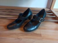 Damen Leder Schuhe Spangenpumps Gr. 38 Elena Eden NP 70€ schwarz Nordrhein-Westfalen - Hamm Vorschau