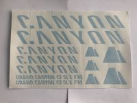 Canyon Kleber Decals BLAU Grand Canyon CF SLX F10 Baden-Württemberg - Crailsheim Vorschau