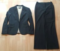 schwarzer festlicher Hosenanzug Stoffhose Blazer Jacke Gr. 38 S Brandenburg - Liebenwalde Vorschau