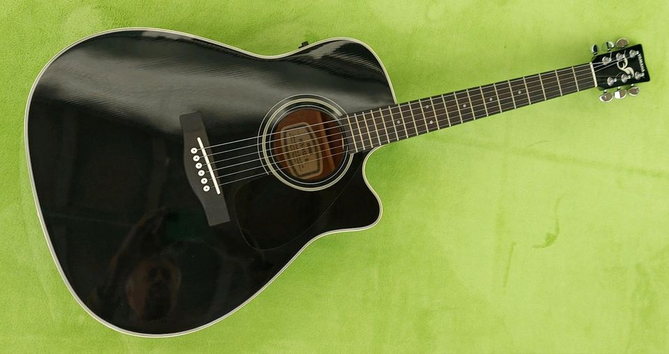 Yamaha fgx 412c bl Elektro-Akustiche Gitarre in Ludwigsburg