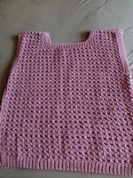 Pullunder gestrickt, altrosa, Gr.40/42, Echte Handarbeit Hessen - Gemünden Vorschau