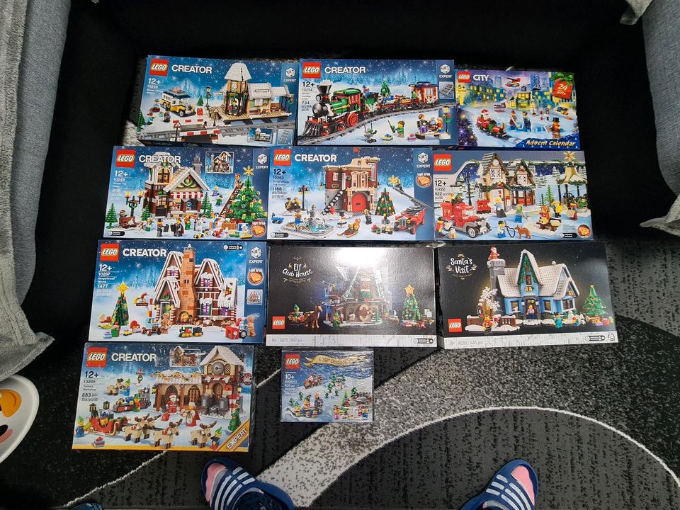 Lego giga winterlicher, weinachten, weinachtlicher sammlung. in Burladingen