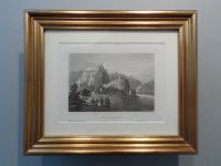 Orig.(ca. 1850) Stahlstich Hoch-Winzer Deggendorf Unterholzen Bayern - Langquaid Vorschau