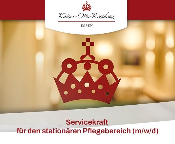Servicekraft für den stationären Pflegebereich (m/w/d) in Essen