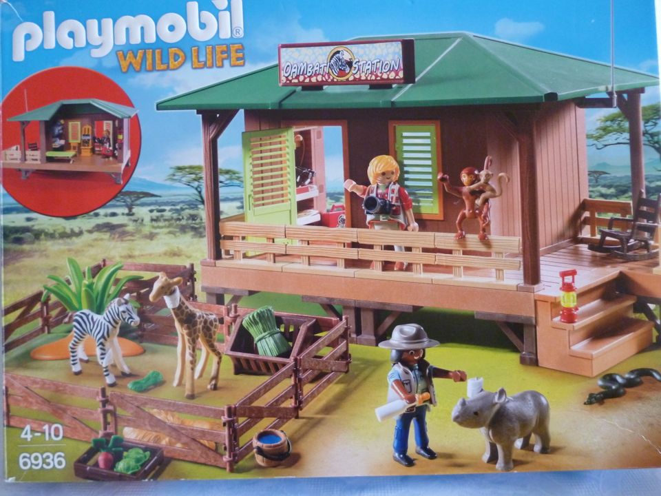 Playmobil 6936 Ranger Station mit Tieraufzucht / Krankenstation in Haan