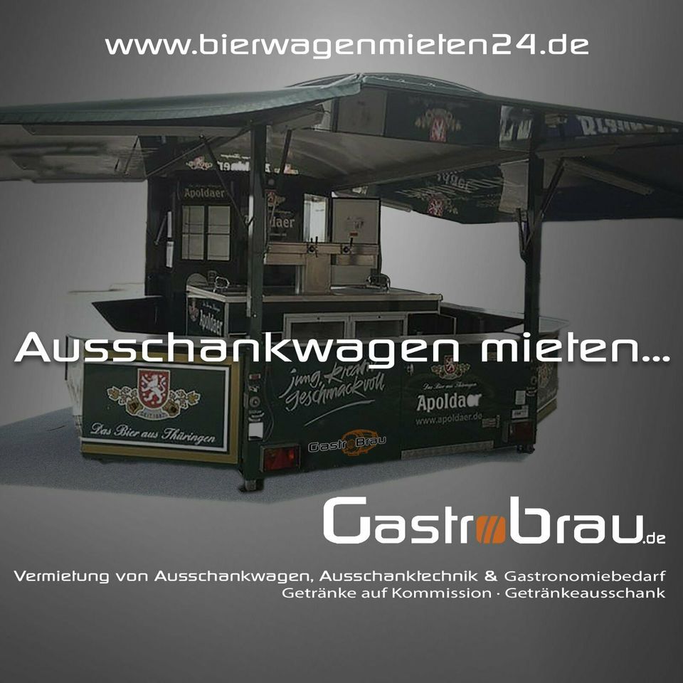 **Ausschankwagen, Bierwagen leihen, Getränkewagen zu vermieten** in Witterda