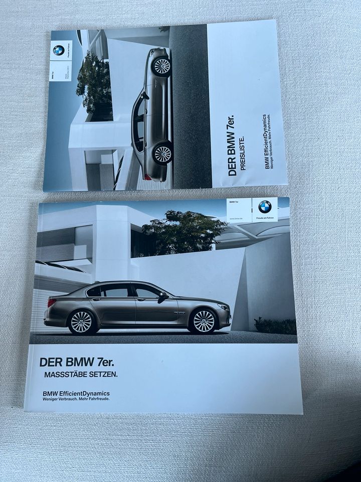 BMW 7er F01/F02 Katalog und Preisliste in Wörthsee